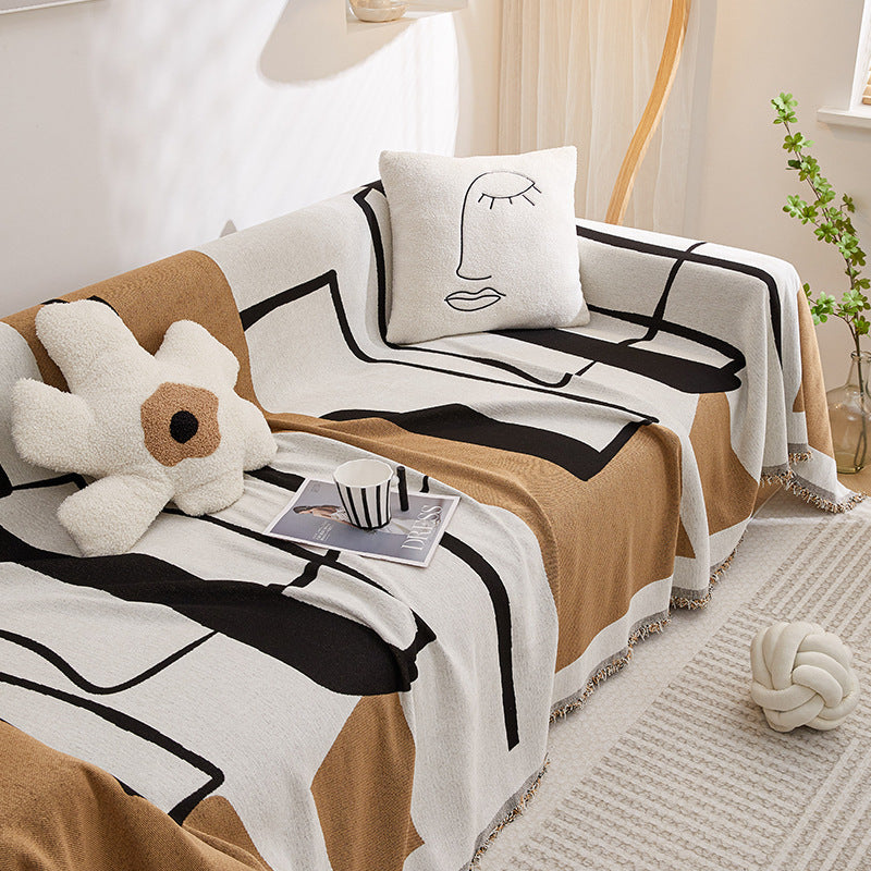 Light Luxury Chenille Fabric Nordic Sofa Cover