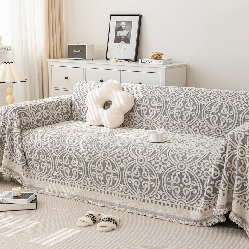 Plush Anti-scratch Autumn And Winter  Sofa Cover