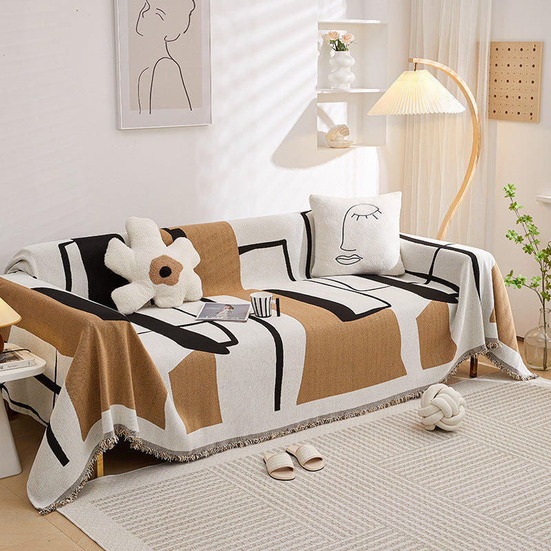 Light Luxury Chenille Fabric Nordic Sofa Cover