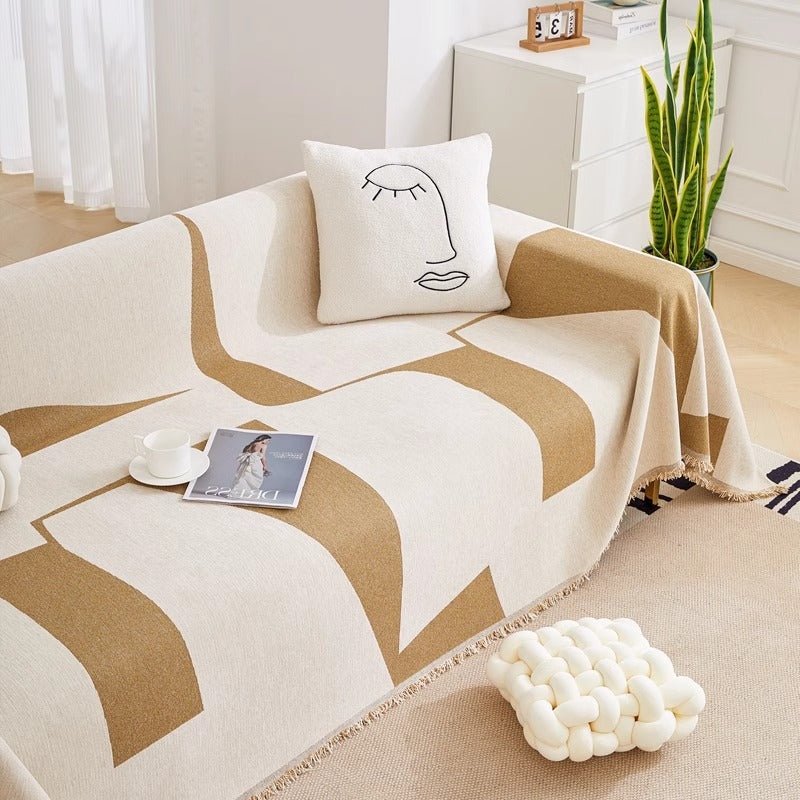 Light Luxury Chenille Fabric Nordic Sofa Cover