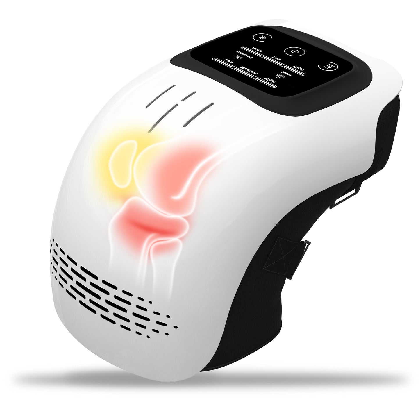 Intelligent Home Use Electric Intelligent Kneading Heating Knee Massager Rechargeable Pain Relief Infrared Laser Vibra Pain Relief Infrared tion Knee Massager