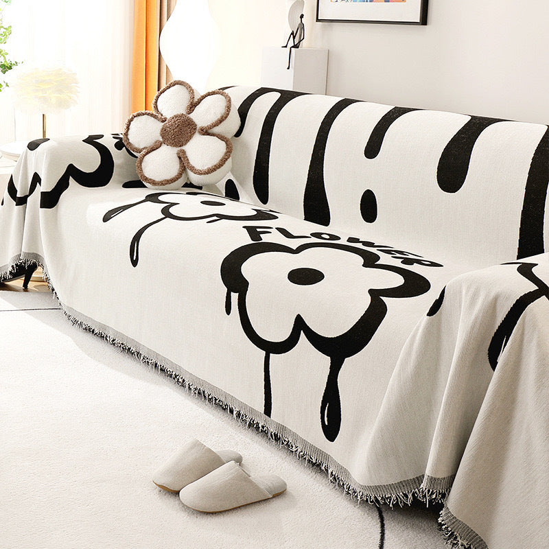 Chenille Anti-catChenille Anti-cat Scratch Luxury Feel Cover, All-season Universal Sofa Blanket Sofa Cover Cover, All-season Universal Sofa Blanket Sofa Cover