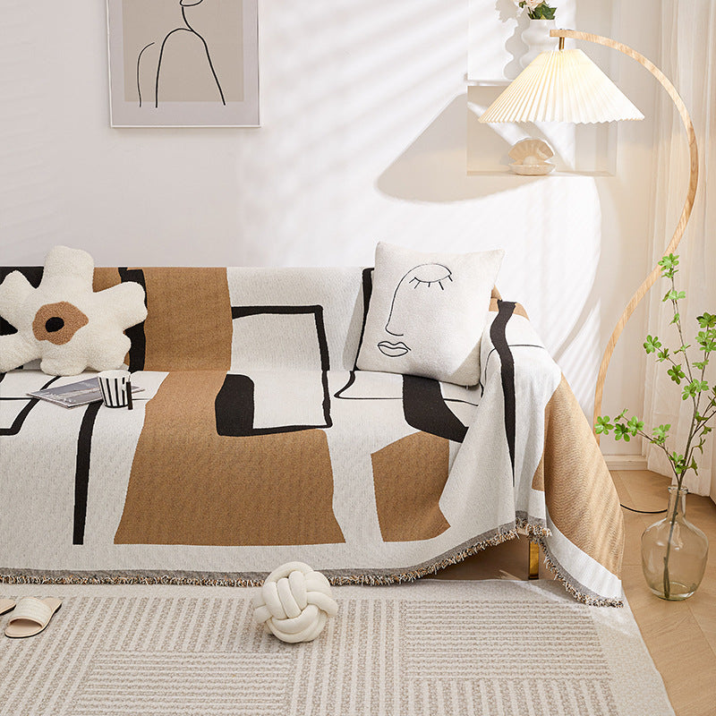 Light Luxury Chenille Fabric Nordic Sofa Cover