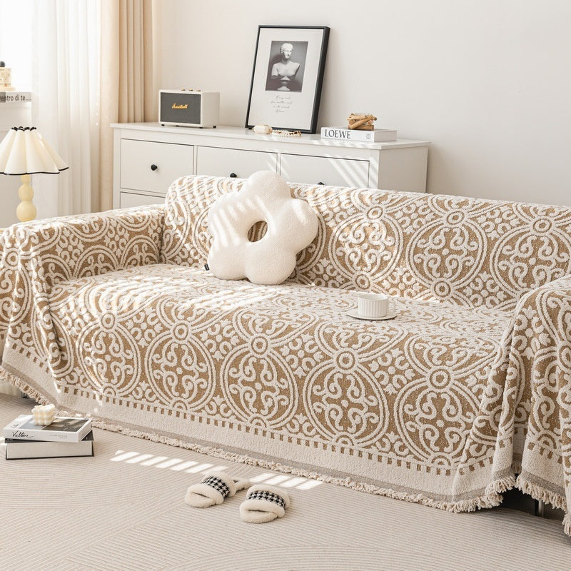 Plush Anti-scratch Autumn And Winter  Sofa Cover