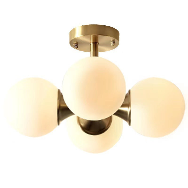 Art Deco Style Minimalist Glass Chandelier